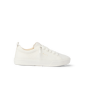 Side view of a white Lay Day Lite sneaker for women, featuring lightweight, water-friendly materials and anatomical arch support.