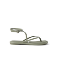 Willow Quinn women's sandal in light green with ankle strap, designed for comfort and everyday wear