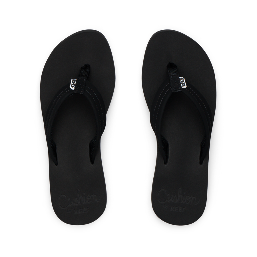 Reef Cushion Breeze - Black/Black - Top View