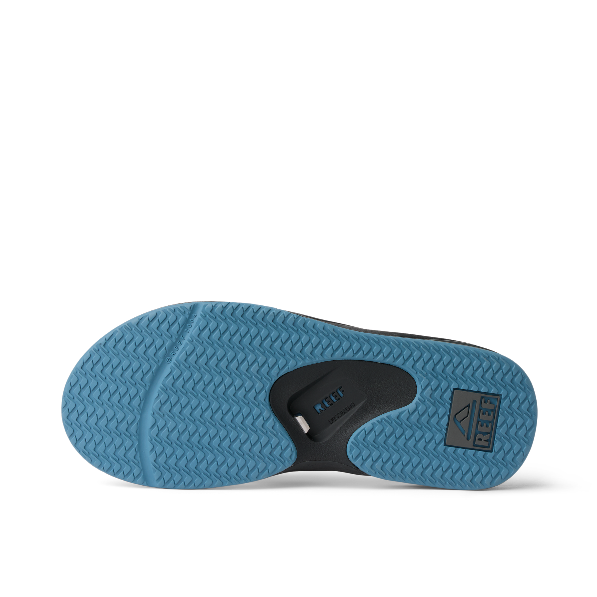 Fanning - Grey/Light Blue - Underside View