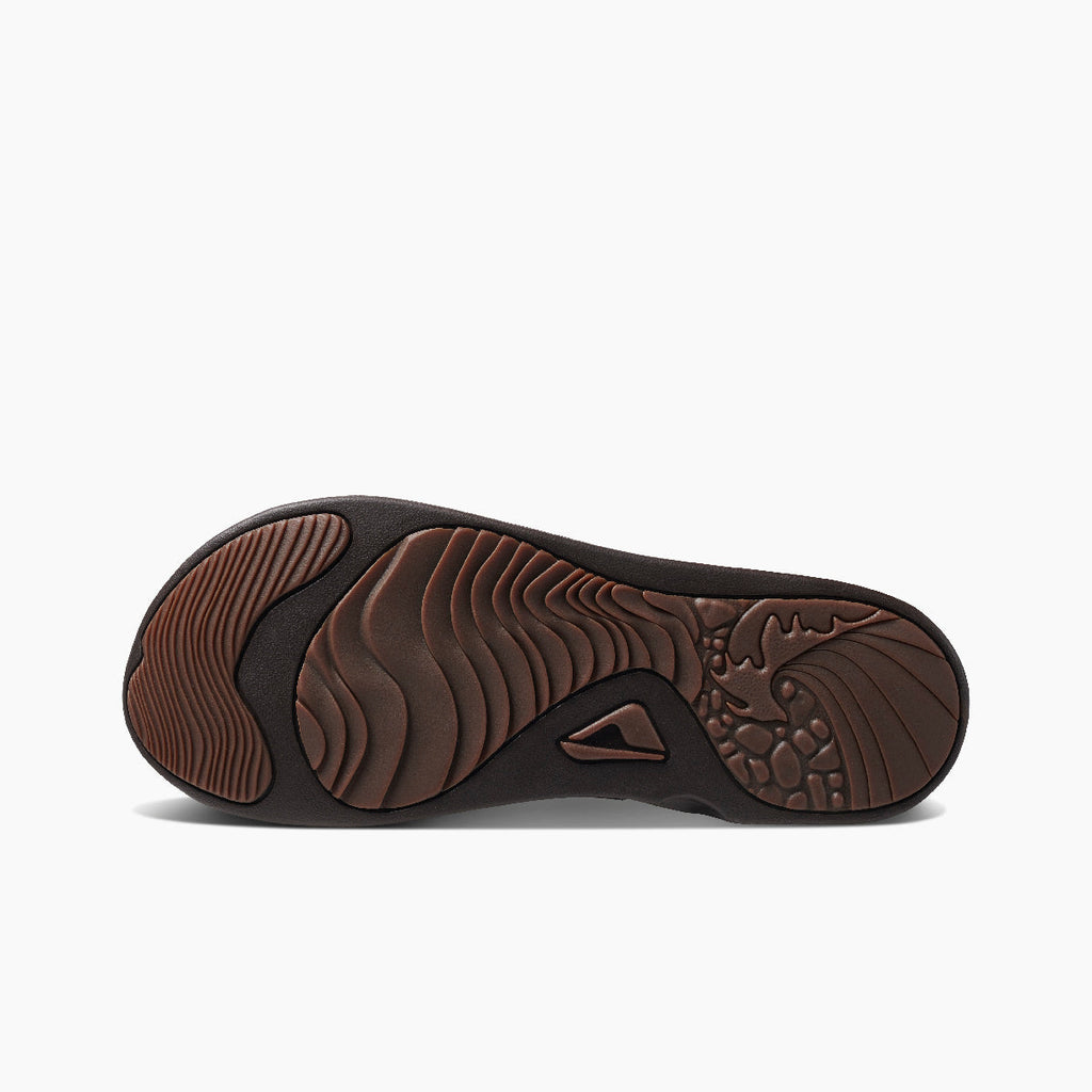 Reef J-Bay Iii - Dark Brown/Dark Brown - Underside View