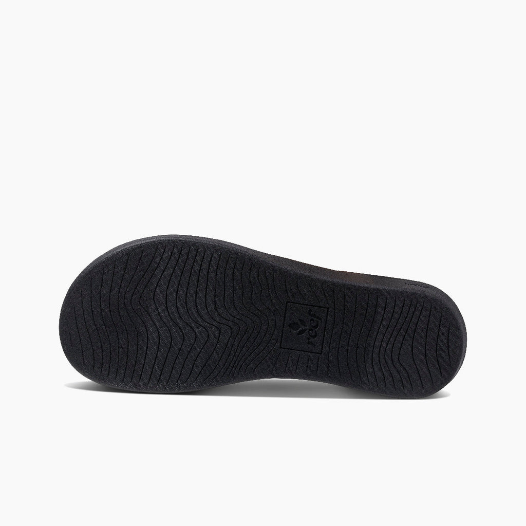 Reef Ortho Woven - Black/White - Underside View