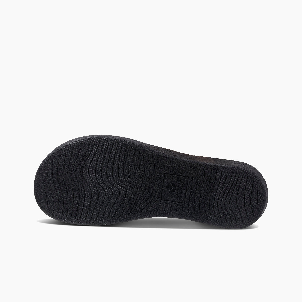 Reef Ortho Woven - Black/White - Underside View