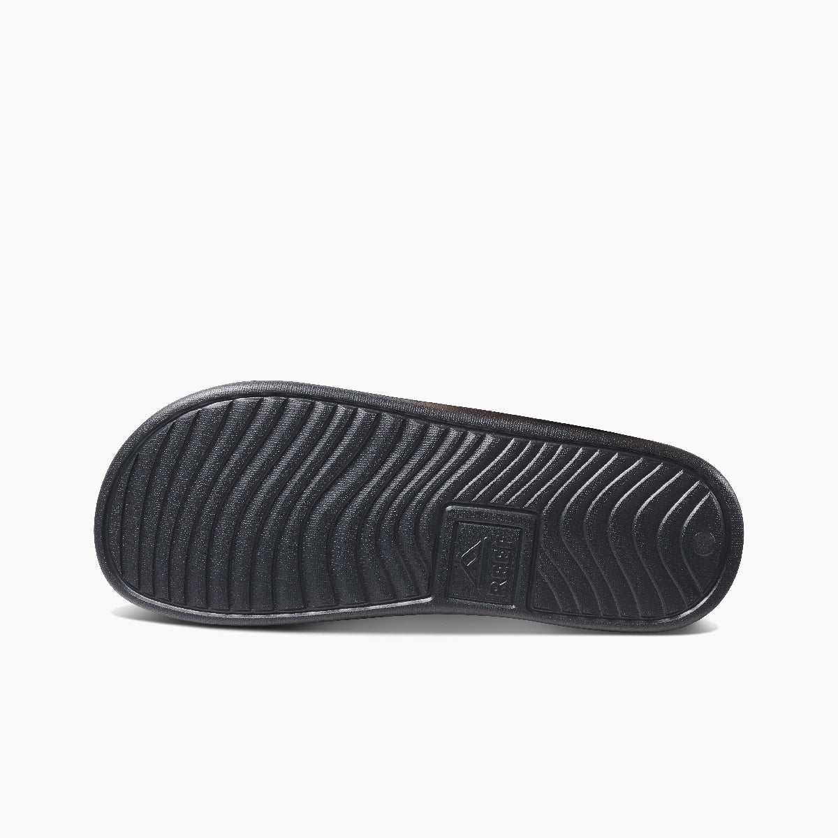 Reef One Slide - Black - Underside View