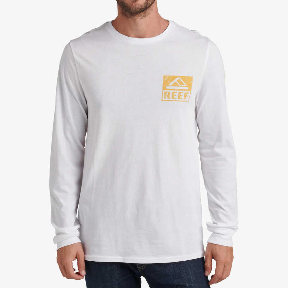 Wellie Graphic Long Sleeve Tee - White - Alternate 1 View